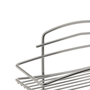 Полка двухъярусная прямая, проволока стальная, 12, Milardo, 212W020M44