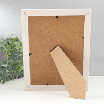 Фоторамка пластик 15х20 см "Чёрные линии на белом" 23,5х18,5 см  9469549