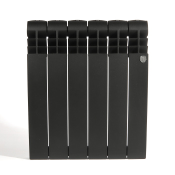 Радиатор биметаллический 6 секций Royal Thermo BiLiner, 500 мм, 1020 Вт, серый