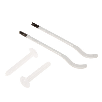 Кронштейн д/радиатора серый плоский с дюбелем 7,2х170мм  (КОМПЛЕКТ  2ШТ) *1/50 Кронштейн д/радиатора серый плоский с дюбелем 7,2х170мм  (КОМПЛЕКТ  2ШТ) *1/50