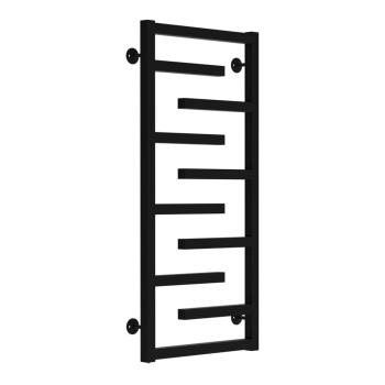 Полотенцесушитель электрический лесенка Айлин 350х800 25" сталь 10 полок черный TERMAX TEL03580-5 *1