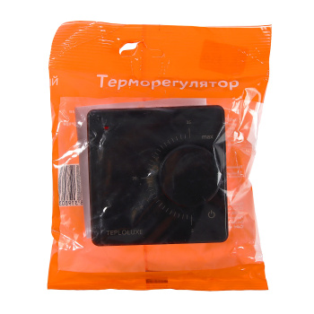 Терморегулятор Теплолюкс LC 001, механический, черный Терморегулятор Теплолюкс LC 001, механический, черный