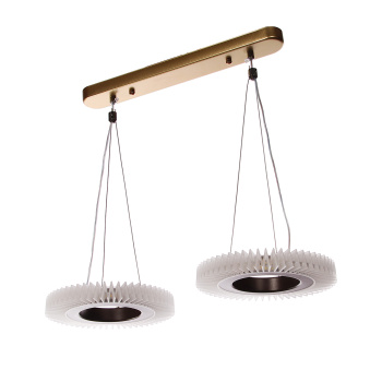 Люстра S2124/2 GD LED 3000К-6500К (l=460, d=200, h=800) б/пульта VERNER LIGHTING *1