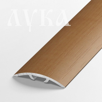 Порог-стык одноуровневый 30х900 мм Лука ЛС 04-2, скрытый крепеж, бук