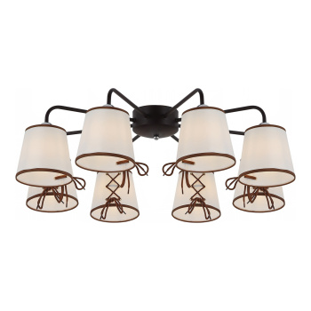 Люстра IL6103-8COU-79 CF CR Е27 60Вт S=48м2  *1