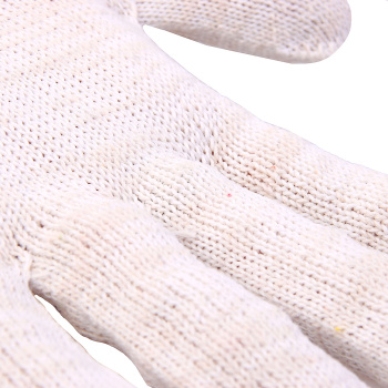 Перчатки ХБ б/покр 10кл (5 нитей) 40гр бел *10/300