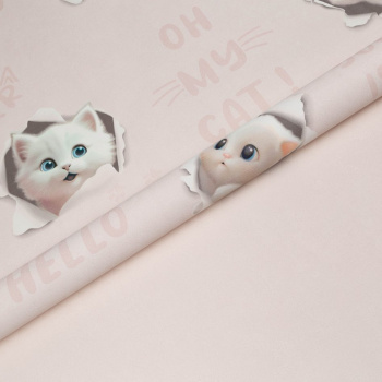 Обои флиз "HomeColor"  3D Cats фон HC72286-25 1,06*10м *1/8