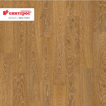 Линолеум 2.5 м Синтерос Bonus Bolton 1, полукоммерческий, 23/32 класс, 2 мм