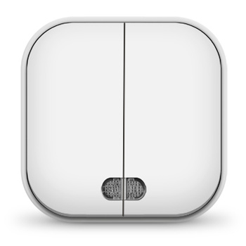 Выключатель "IONICH" ОП 2кл. белый с подсветкой IP20 1414 *10/200