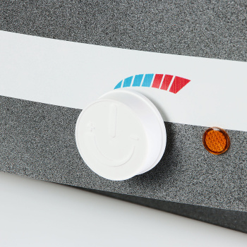 Умывальник дачный с тумбой бак 17л с ЭВН мойка пластмассовая цвет серый/аквамикс "Акватекс" *1