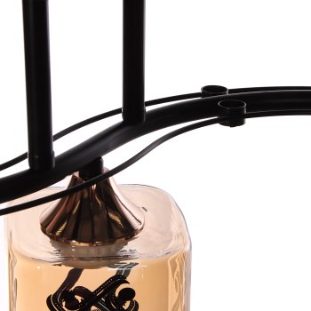 Люстра Verner Lighting A3944/3, 40 Вт, Е27, 3 лампы, черный/золото