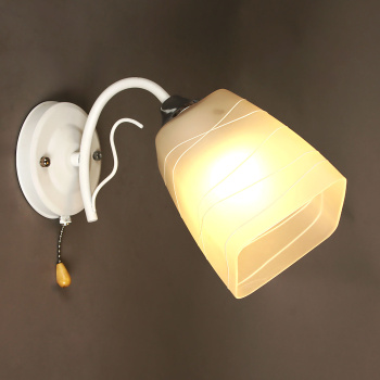 Бра N2260/1W WT+CH E27 1*40Вт (200*280*150) *1