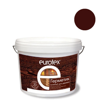 Герметик шовный для дерева 3 кг, Еurotex, палисандр