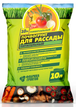 Почвогрунт 10 л универсальный «Азбука роста» Фабрика грунтов Почвогрунт 10 л универсальный «Азбука роста» Фабрика грунтов