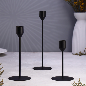 Набор подсвечников "Трио" 8х24; 8х19; 8х14см 10330392