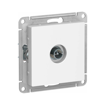 Механизм антенны "ATLAS DESIGN" TV коннектор белый SchE ATN000193