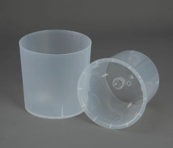 Кашпо пластм. "Genius" 2,5л d верха 157мм h156мм со вставкой Прозрачный 76401 *1/16