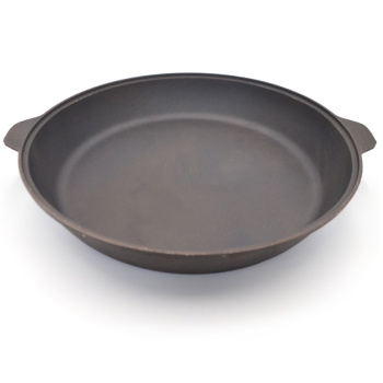 Сковорода чугунная d46см, выс. 7см 2-е литые ручки (460/70-2) (Балезино) *1