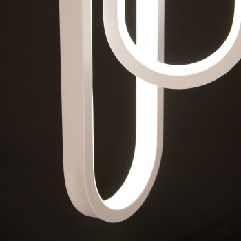 Светильник подвесной светодиодный PD1151/2 Chrome 400 мм 64W 3реж.,б/пул S=4м2 VERNER LIGHTING*1/20