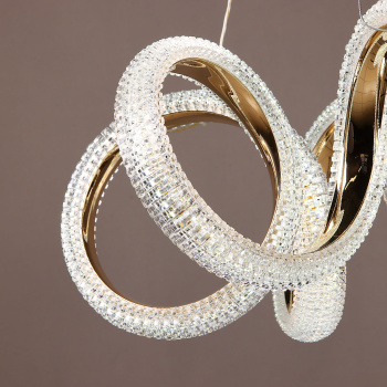 Люстра 9232/140W Gold  530 мм 3 реж., пульт S=20м2  VERNER LIGHTING *1 Люстра 9232/140W Gold  530 мм 3 реж., пульт S=20м2  VERNER LIGHTING *1