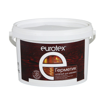 Герметик шовный для дерева 3 кг, Еurotex, калужница