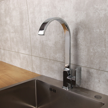 Смеситель для кухни Potato P4019N высокий излив *1/10