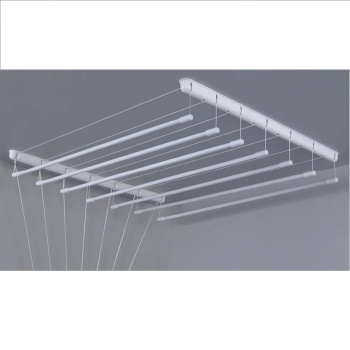 Сушилка для белья потолочная "Лиана" 7-рядная, шир.1,3м регул. по высоте Белая Lakmet *1/5