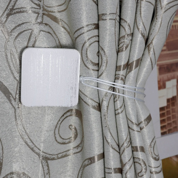 Подхват для штор магнит MI M23-white Ajur