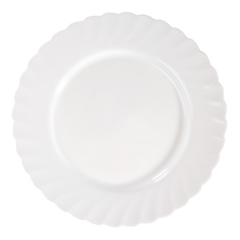 яяяТарелка стекло Luminarc "Trianon" мелк. d27см Белый D8818/68977/61261 *6/36