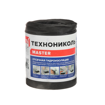 Гидроизоляция отсечная 200 мм ТехноНиколь, 20 м Гидроизоляция отсечная 200 мм ТехноНиколь, 20 м