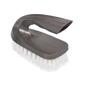 Щетка хозяйственная с ручкой "утюг" "Rock-n-Roll" 115х60х80мм Антрацит(SV3112АНТ)("Spin Clean")*1/23