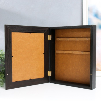 Ключница "Правила нашего дома" венге 26х31х6 см 4973923