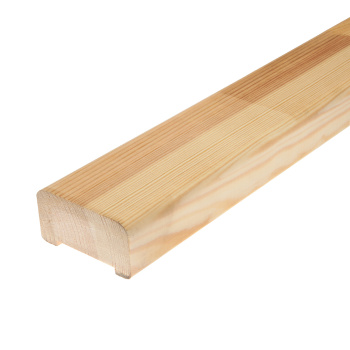 Поручень прямой 4х8х300 см Арелан, сосна, сорт экстра