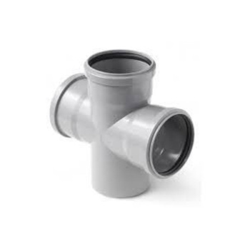 Крестовина одноплоскостная БЕЛАЯ D110х110х50/90 *1/24