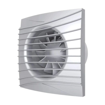 Вентилятор 100 SILENT 4C dark gray metal ERA (Ø100мм, 90м3/ч, обратн. клапан, 155х155мм) *1