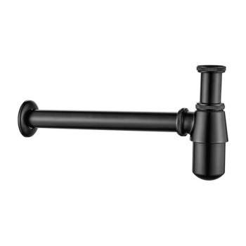 Сифон для раковины без выпуска LEDEME  L80В черный  *1/20