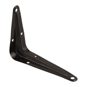 Уголок д/полок 100*75 чёрный Нора-М*24/960