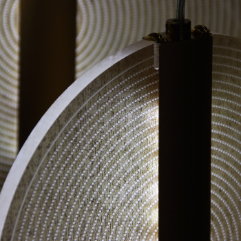 Люстра S2114/3 WT LED 3000К-6500К (h=800, d=280) б/пульта VERNER LIGHTING *1