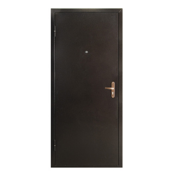 Дверь входная 2050х960х50 мм ПРОМЕТ Спец, левая, медный антик/итальянский орех