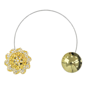 Подхват для штор магнит MI B16 tross 25см золото Ajur *1