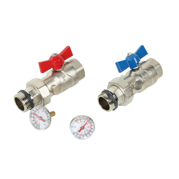 Коллекторная группа Millennium с расходомером, 9 выходов, с кранами