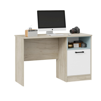 Стол письменный тип 1 Оливер 1200*751*570мм Дуб крафт серый/белый/серо-голубой*1