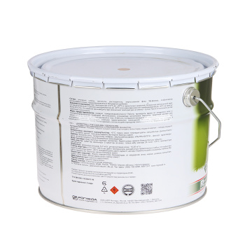 Защитно-декоративное покрытие 9 л для древесины АКВАТЕКС 2 в 1, алкидное, калужница