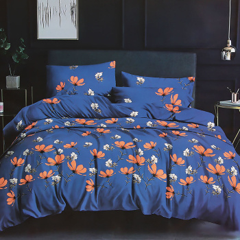 Постельное белье 2сп бамбук Орхидея 124-АС, наволочки 70*70см - 2шт *1