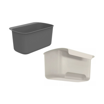 Контейнер для хранения навесной на дверцу шкафа пластм. "Smart" 130х205х125мм 370("Полимербыт")*1/20