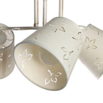 Люстра Verner Lighting N1969/3, 40 Вт, Е27, 3 лампы, белый/золото