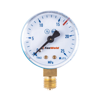 Манометр кислородный 25МПа латунь арт.8349 FOXWELD *1/50