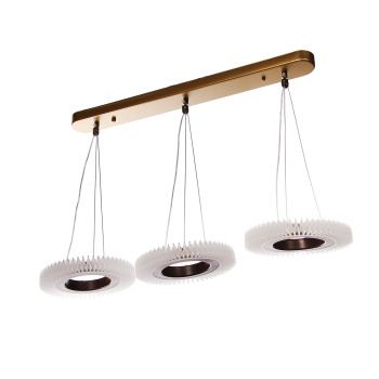 Люстра S2124/3 GD LED 3000К-6500К (l=650, d=200, h=800) б/пульта VERNER LIGHTING *1