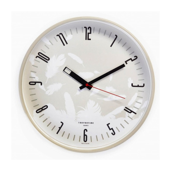 Часы настенные, серия: Интерьер, "Перья", плавный ход, d-30.5 см 9685725