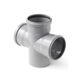 Крестовина одноплоскостная БЕЛАЯ D110х110х110/90 *1/20